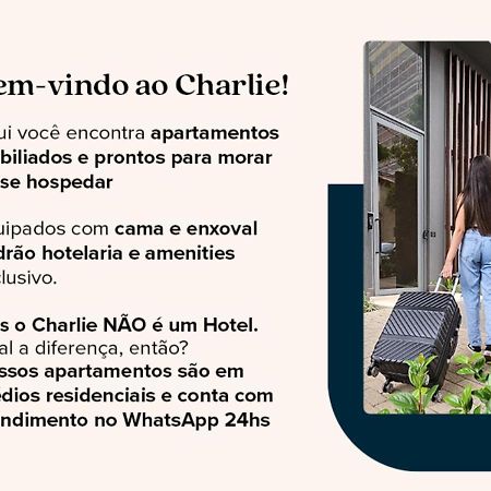 Апартаменти Charlie Jockey Pinheiros Сан-Паулу Екстер'єр фото