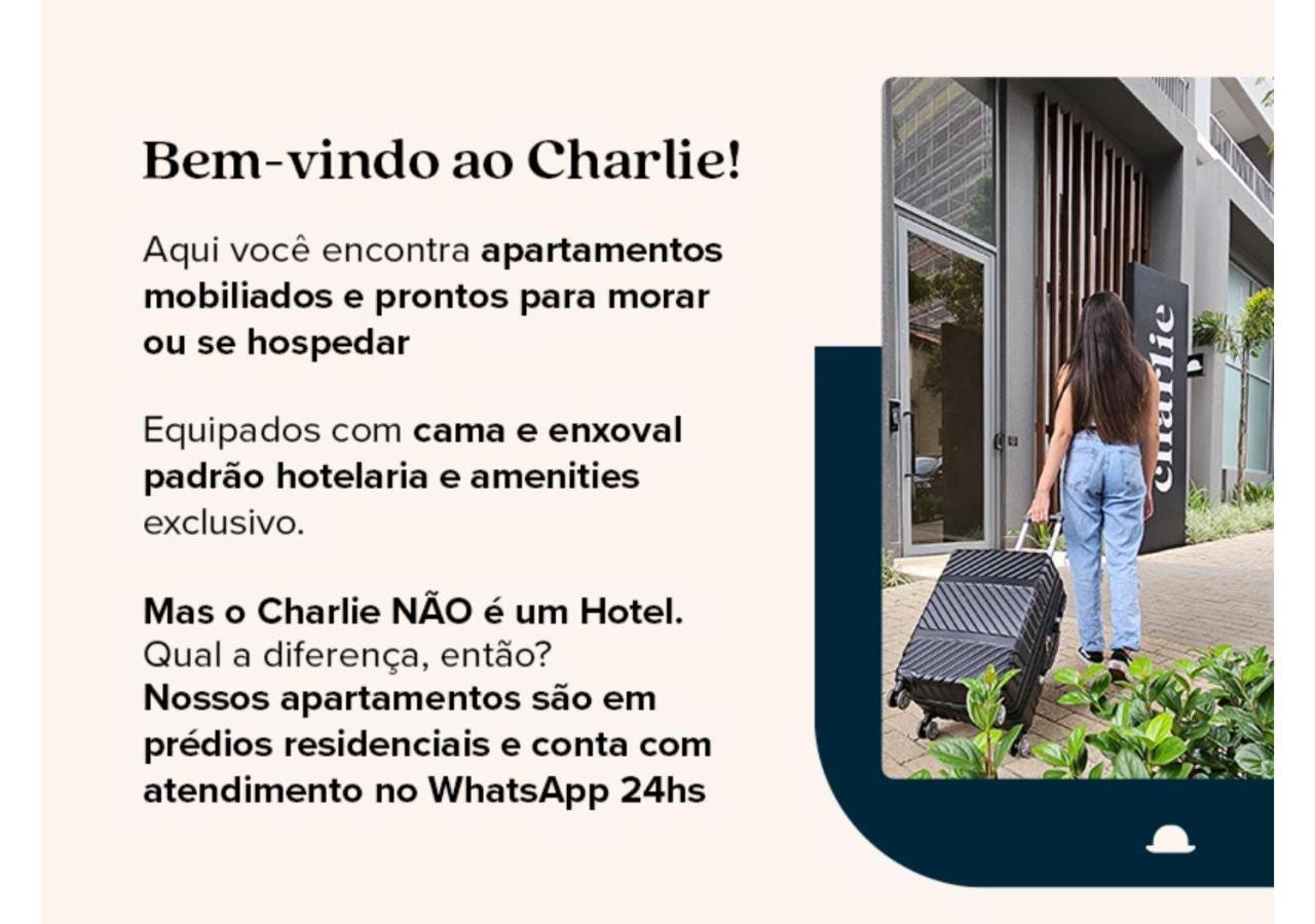 Апартаменти Charlie Jockey Pinheiros Сан-Паулу Екстер'єр фото